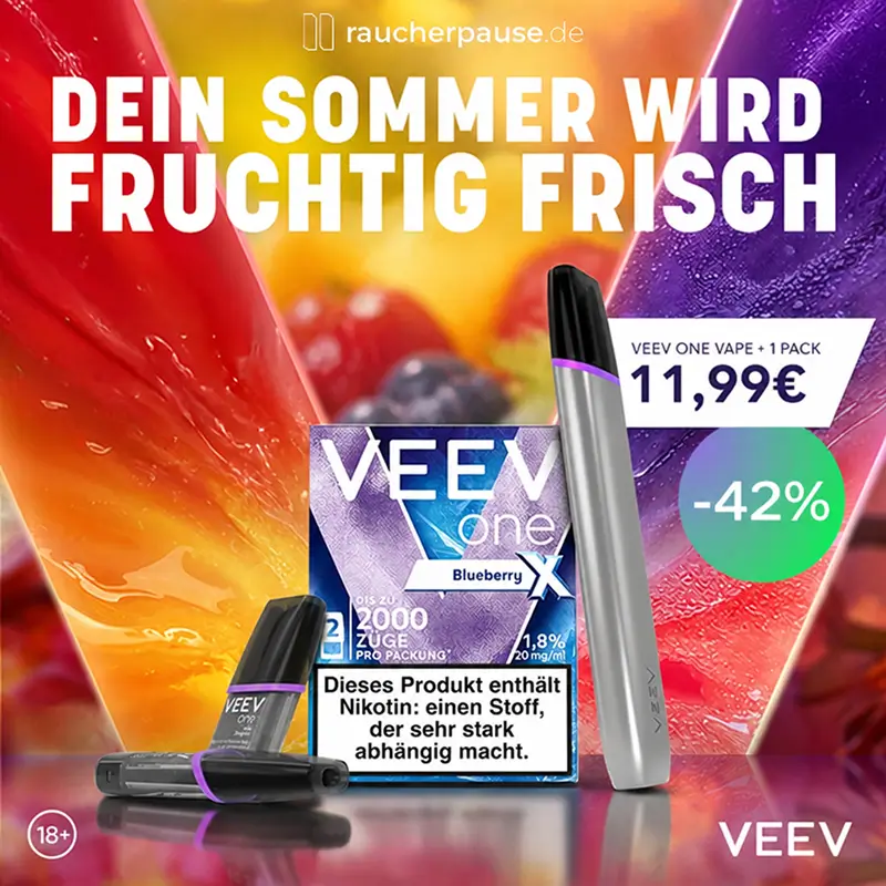 Veev Spring Aktion bei raucherpause.de